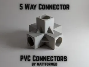 PVC 5 Way Connector (All Sizes)
