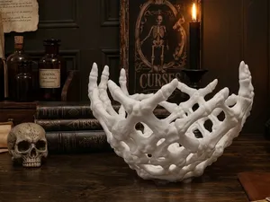 Spooky Cage: Rib Cage Candy Bowl