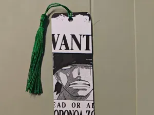 Hueforge Lesezeichen Zoro Bountyposter One Piece