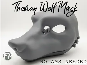 Therian Wolf Mask