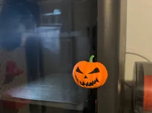 Bambu Door Handle Decoration - Jack-o-lantern