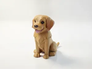Happy Dog Figurine Animal 3D Printable
