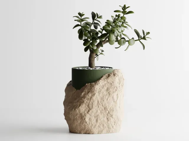 Plant Pot Stratum – Nature Meets Modern Design — Фото 2 из 9
