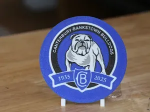 Canterbury-Bankstown Bulldogs NRL Rugby Coaster