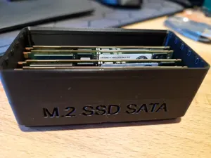 M.2 SSD Stackable gridfinity bin 2*1