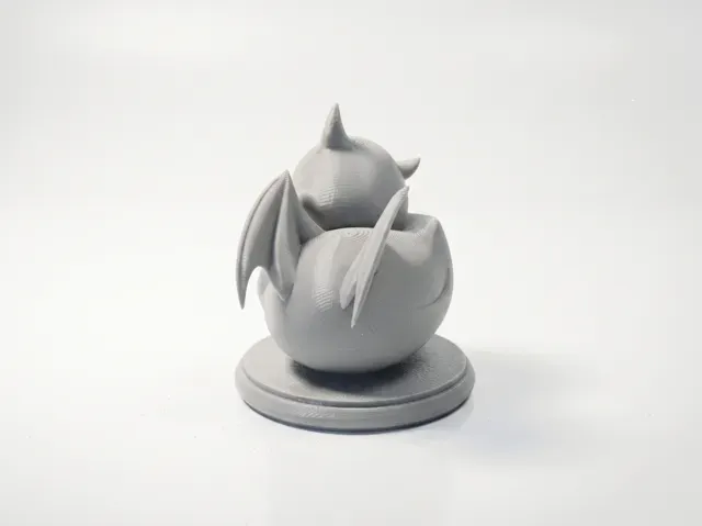 Baby Dragon Sleeping Figurine Chibi 3D Printable — Фото 5 из 5