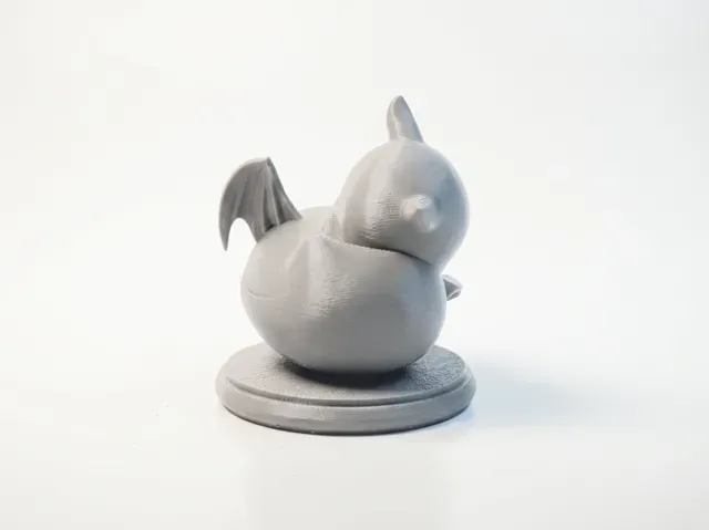 Baby Dragon Sleeping Figurine Chibi 3D Printable — Фото 4 из 5