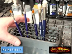 Paint Brush Bulk Storage Rack Gridfinity Modular