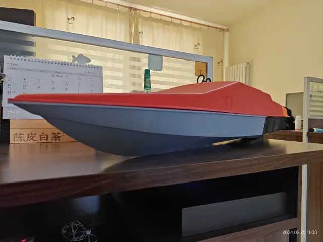 RC遥控驱逐艇（喷射版）船身主体 V1 — Image 4 of 5