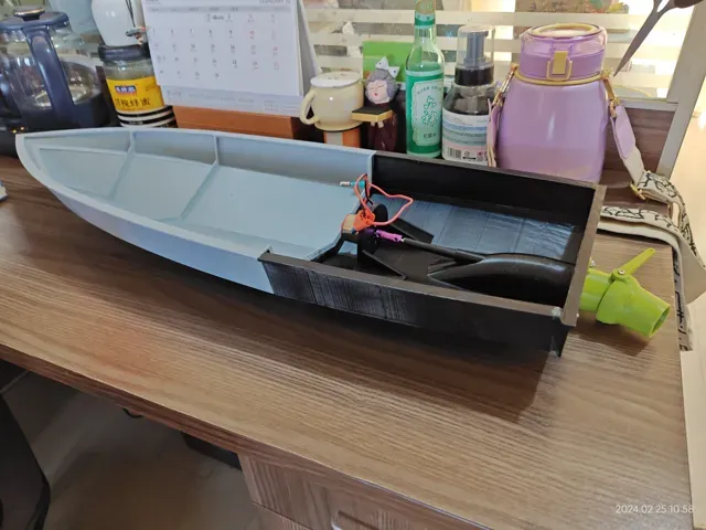 RC遥控驱逐艇（喷射版）船身主体 V1 — Image 5 of 5