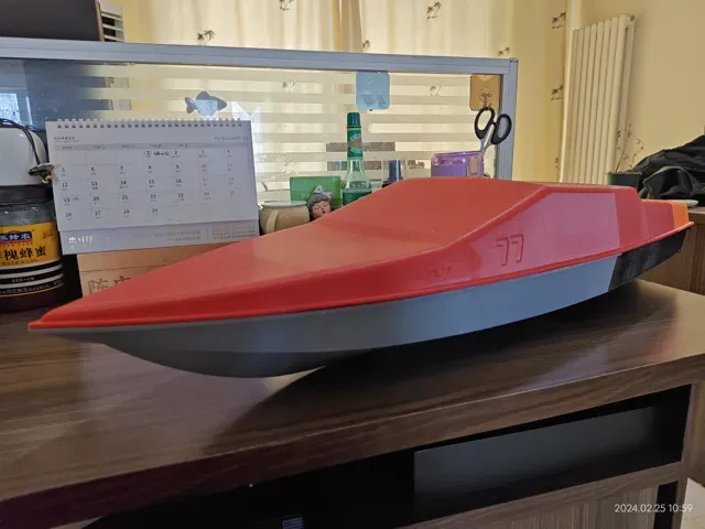 RC遥控驱逐艇（喷射版）船身主体 V1 — Image 3 of 5