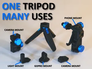 Modular Quick-Release Tripod