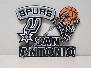 San Antonio Spurs Basketball Wall or Desk Display