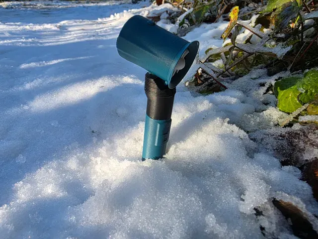 Miniature Snow Cannon Tower | Articulated