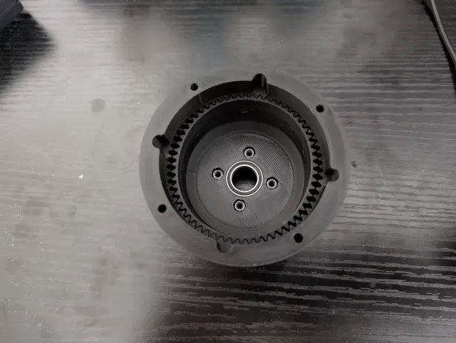 30:1 Harmonic Gearbox 520 DC Motor 6mm D-Shaft — Image 3 of 6