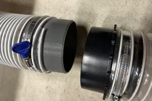 4 inch Hose to 4 inch hose coupler adapter