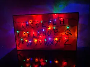 Stranger Things LightBox - light blink multicolor