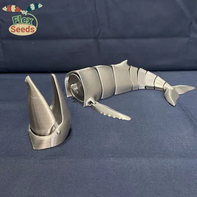 Flexi Humpback Whale - New Type(print-in-place) — Image 6 of 15