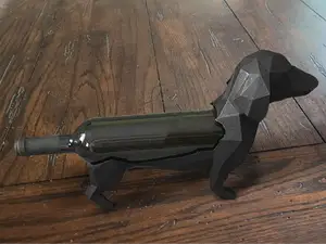 Dog Wine Bottle Holder