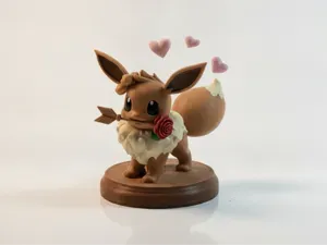 Valentines Day Version Of Eevee Pokemon V2 Model