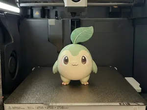 Cute Leaf Creature Figure