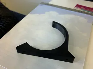 4" PVC bracket for dust collection