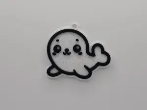 Cute Seal Keychain