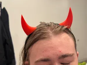 Devil horns V2 - Modular Costume headband