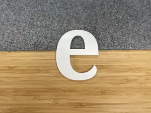Lower Case e