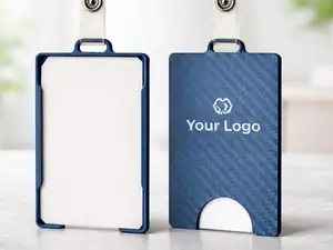 Slim ID Card Holder for 1 or 2 Cards Badge