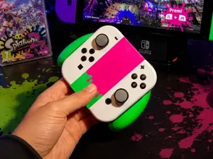 Splatoon Inspired Grip for Double Nintendo Switch1