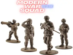 Modern Military Units - 4× Models