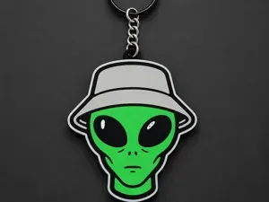 Alien Keychain
