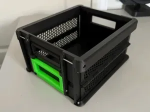 Large Sturdy Flat Folding Crate (SBox)