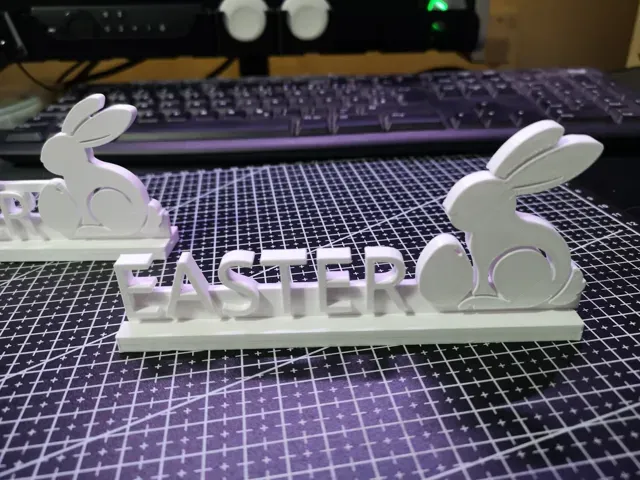 Easter Bunny Decorative Signs – Set of 2 — Фото 4 из 5