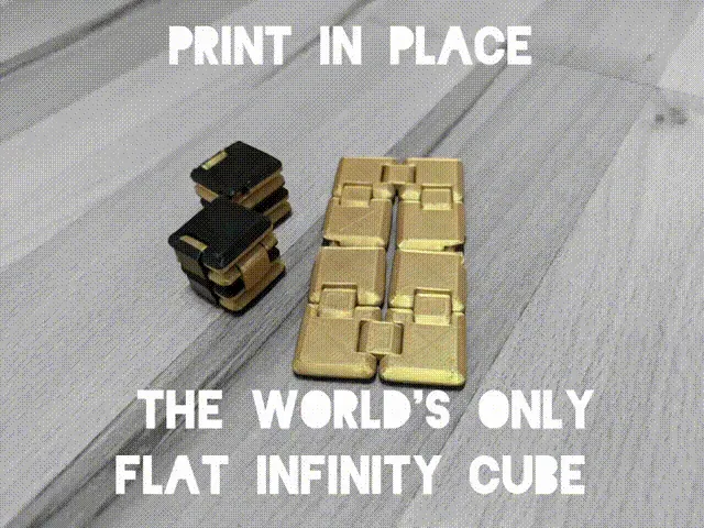 Infinity Flat - the worlds only flat infinity cube