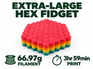 Extra-Large Hex Fidget