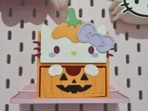 Halloween Pumpkin Hello Kitty Drawer Box (NO AMS)