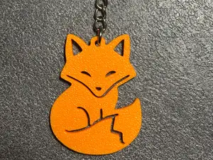 Cute Fox Keychain