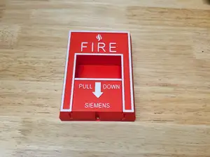 Fire alarm Light switch cover screw on