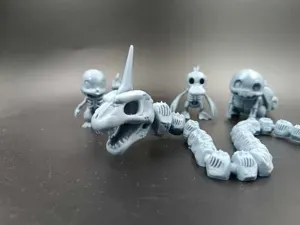 Onyx Skeleton Pokemon Kawaii - Anime -Toy