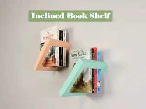 Inclined Book Shelf