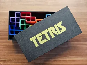 Box for Tetris balance game