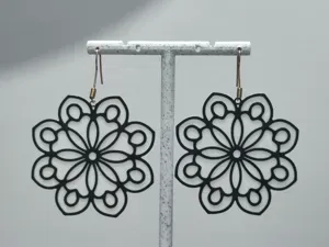 Aretes Flor de la Vida