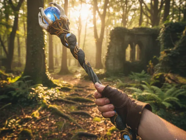 The Eye of the Azure – Legendary Archmage Staff