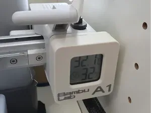 A1 XAxis Motor Cover with Temperature Sensor Mount