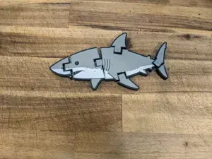 Print-in-Place Flexi Shark
