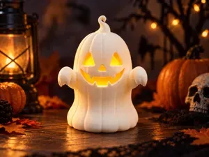 Pumpkin Boo – Spooky Halloween Ghost