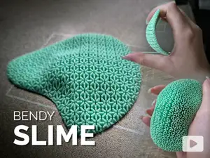 A Bendy Slime Desk Fidget
