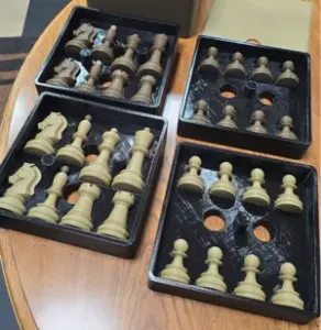 Case for Dubrovnik 1960 Bobby Fischer Chess Set